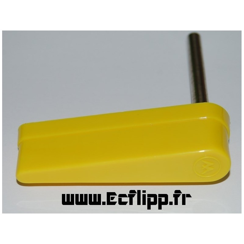 Flipper jaune Williams logo W