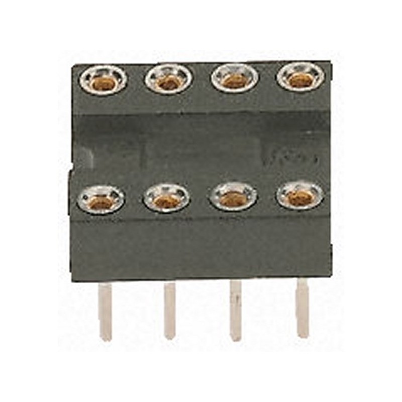 Support CI tulipe 8 broches