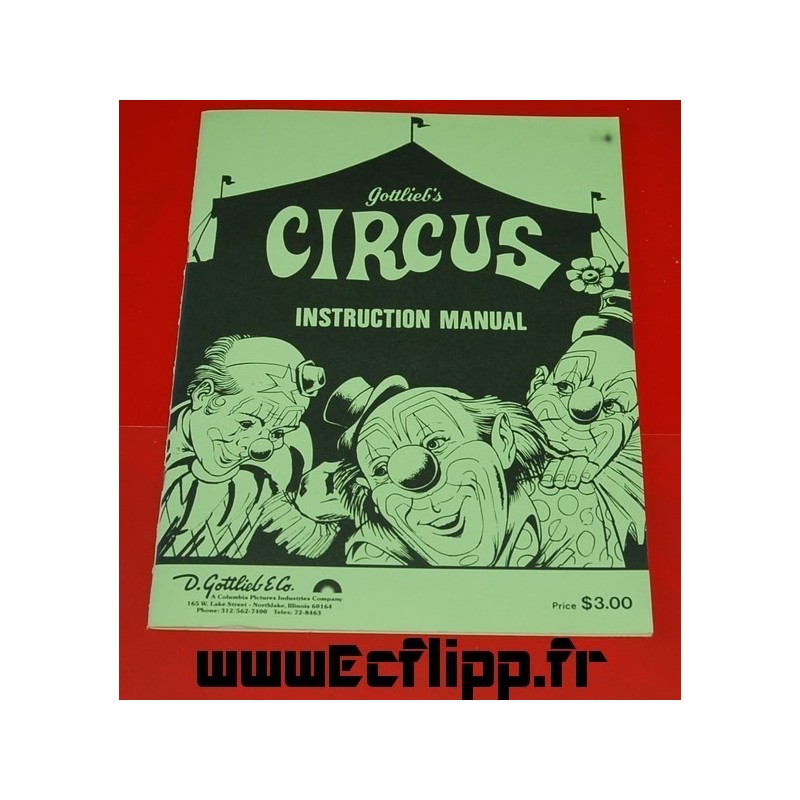 Manuel instructions Circus