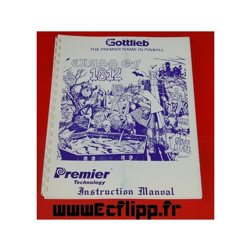 Manuel instructions Class of 1812