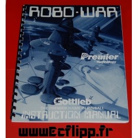 Manuel instructions Robo War