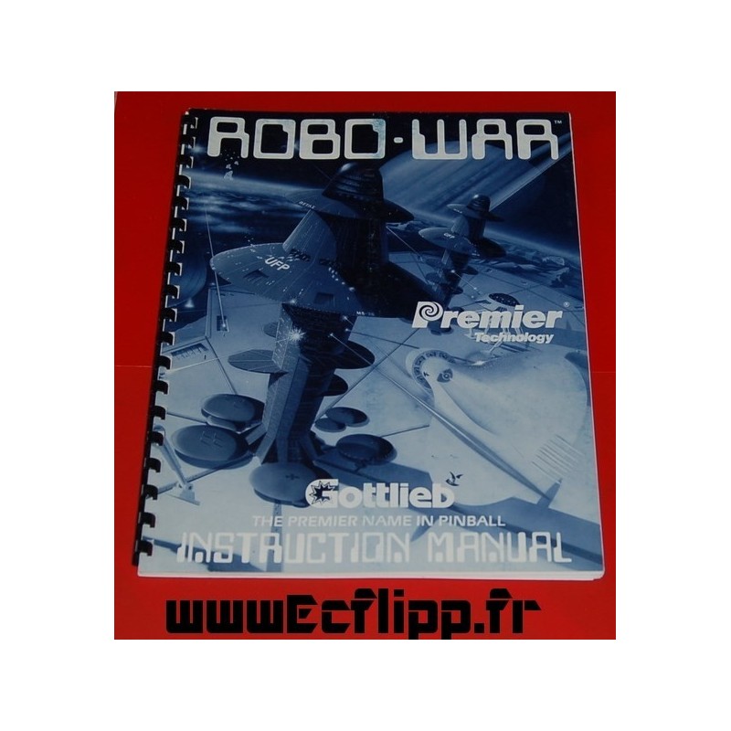 Manuel instructions Robo War
