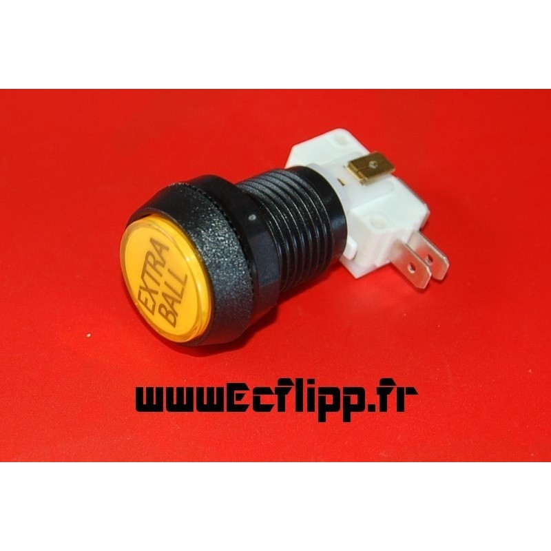 Bouton Extra-ball Jaune