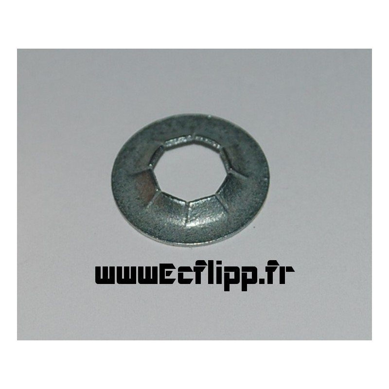 Rondelle 1/4" push nut