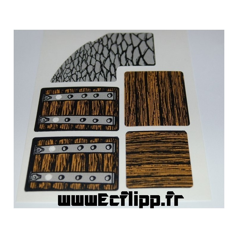 set décor porte Medieval Madness