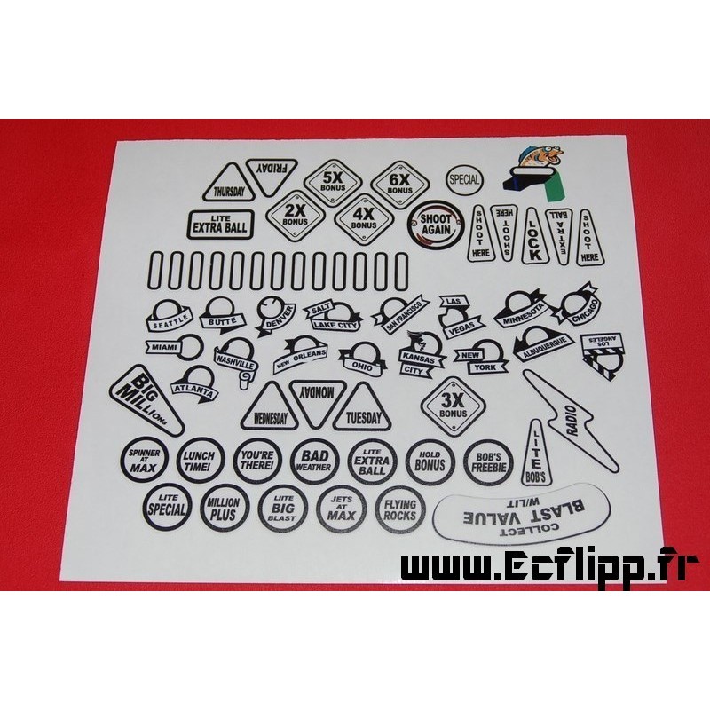 Decals insert Road Show