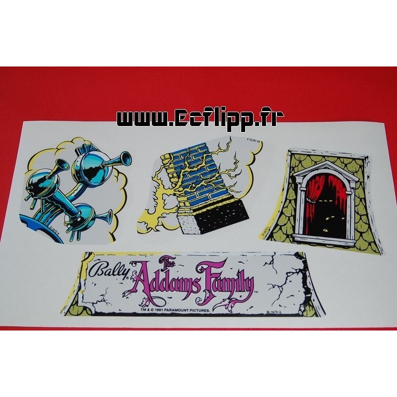 Decal  topper cloud Addams Family