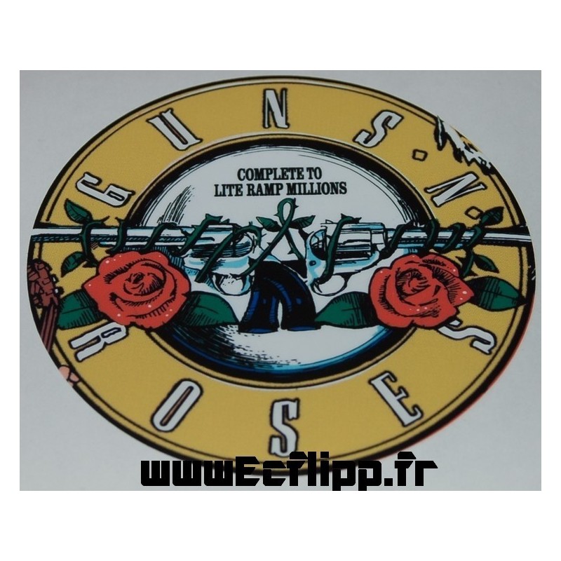Decal center PF overlay Guns N' Roses