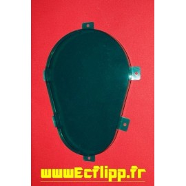 Vitre verte Congo et creature