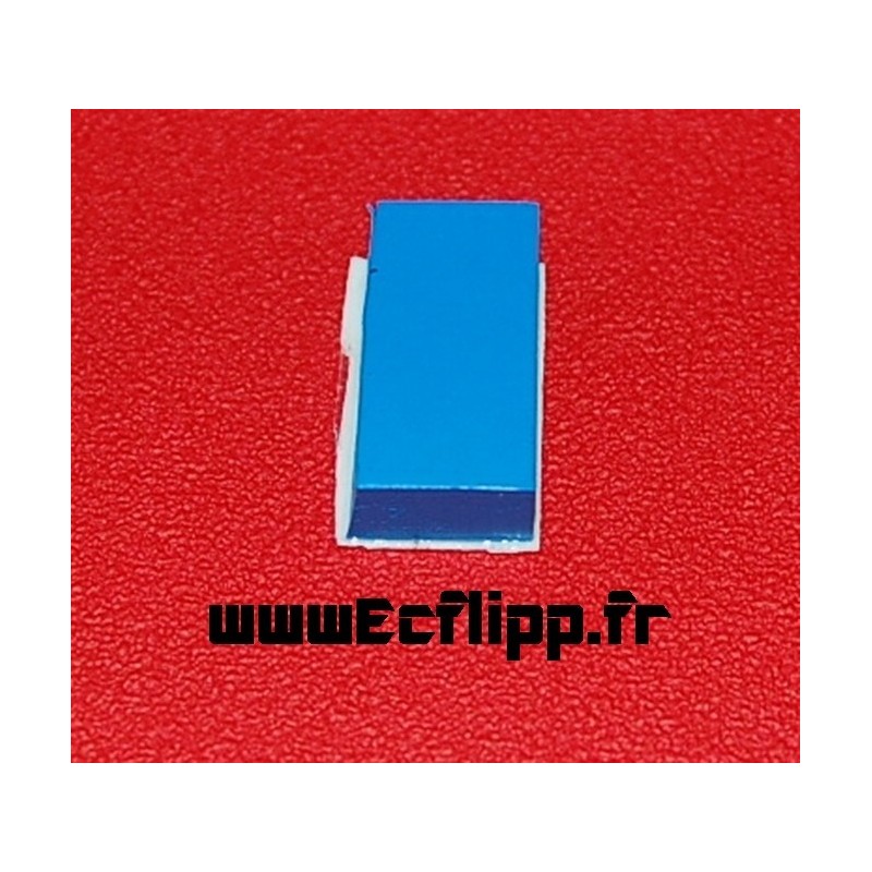 Pad bleu autocollant 1/2"x1"x1/4"