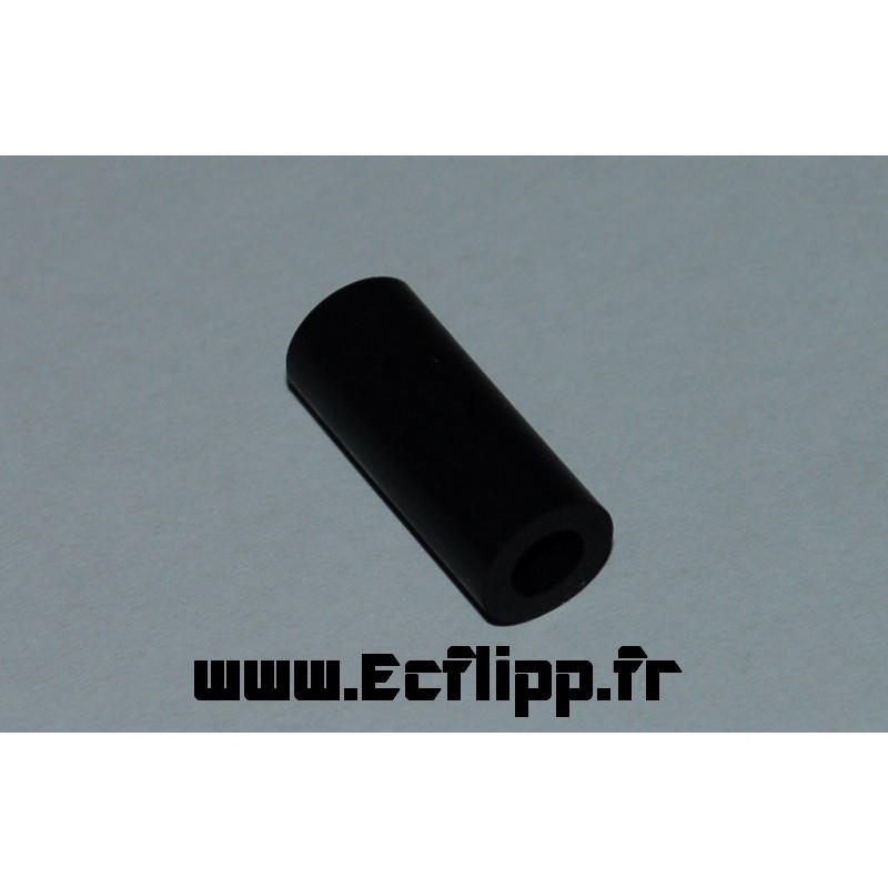 Caoutchouc tubulaire noir 1-1/16"