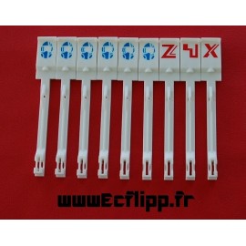 Cibles Bally Vector ( lot 9 pièces )