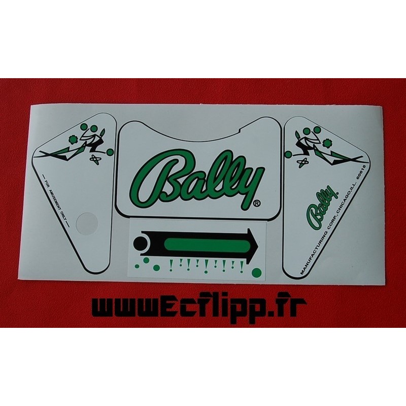 Decals d ' apron Eight Ball