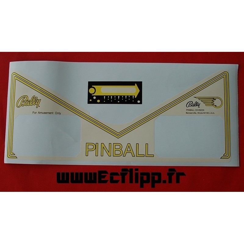 Decals d'apron Eight Ball Deluxe