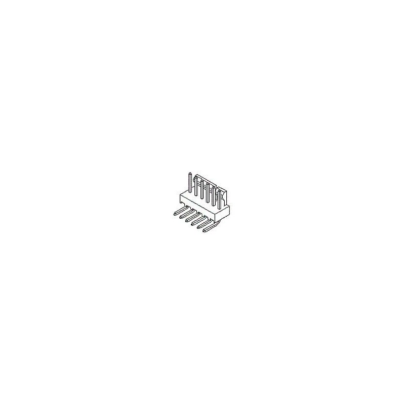 Connecteur 5p  0.100 90°