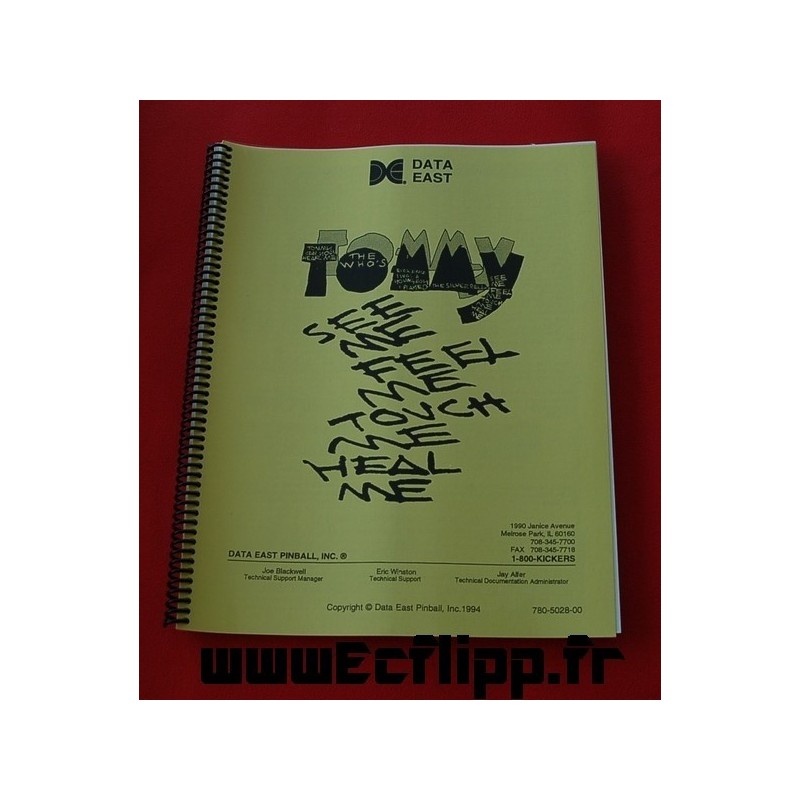 Manuels d'instruction Tommy
