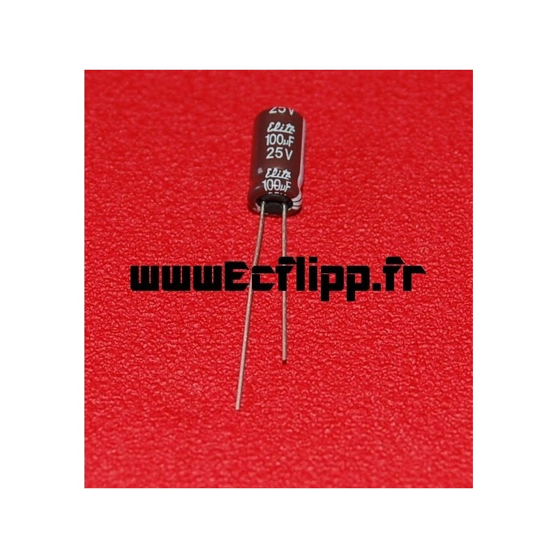 Condensateur 100µf 25v