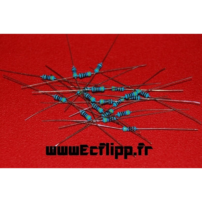 20 Résistances  1.5k  ohms 1/4 w