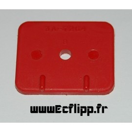 Plastique de cible rectangulaire