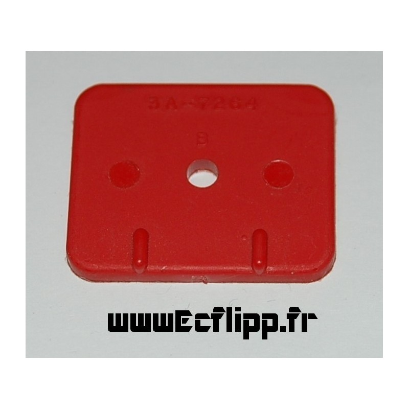 Plastique de cible rectangulaire
