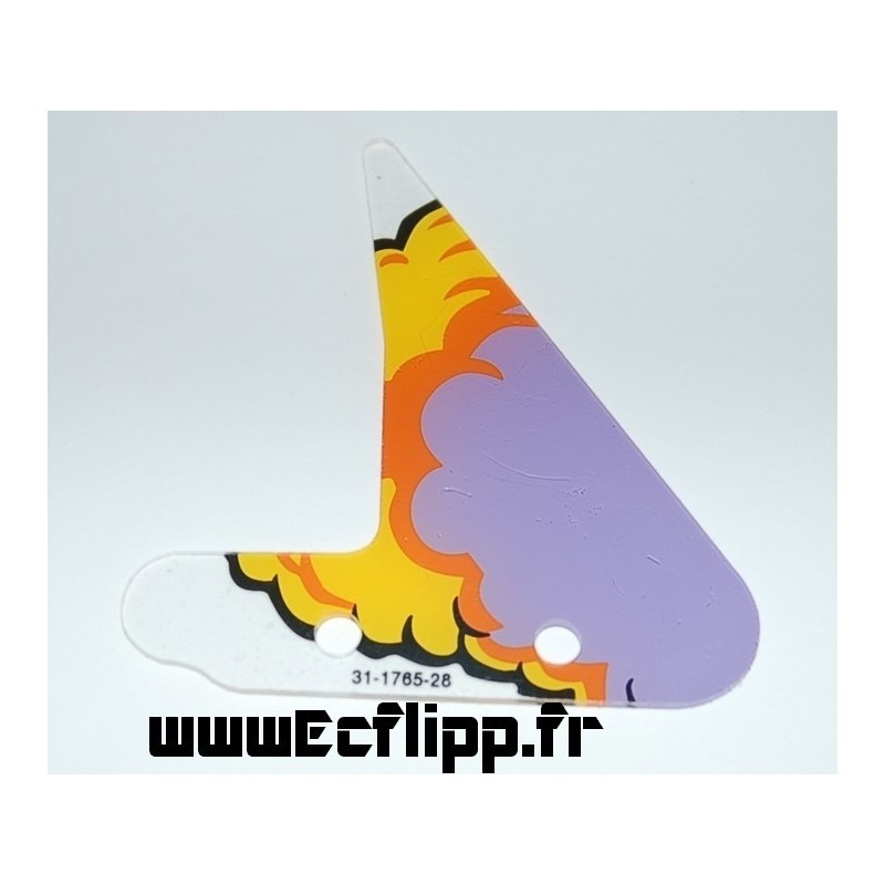 Décor Twilight Zone plastic Rocket