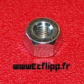 Ecrou filetage 10/32" Tete hexagonale