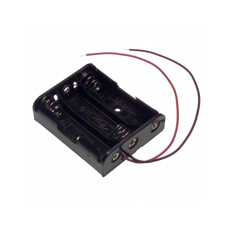 Support / coupleur piles HQ 3AA + Fils