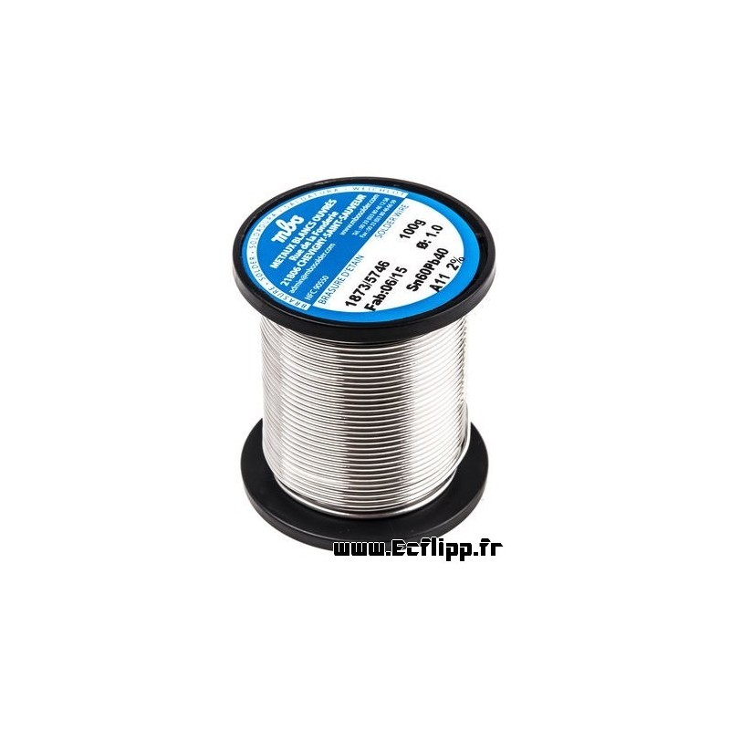 Rouleau de soudure 63/37 (100g)