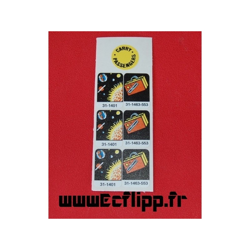 Autocollants de cible Taxi