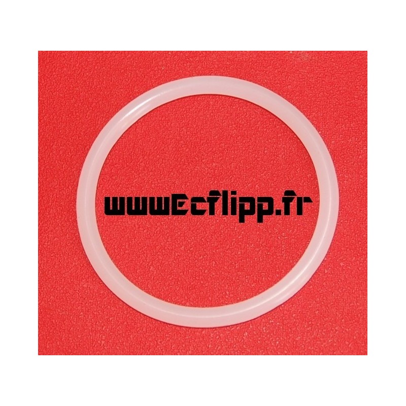 3"  silicone transparent