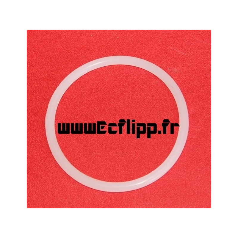 3-1/2"  silicone transparent