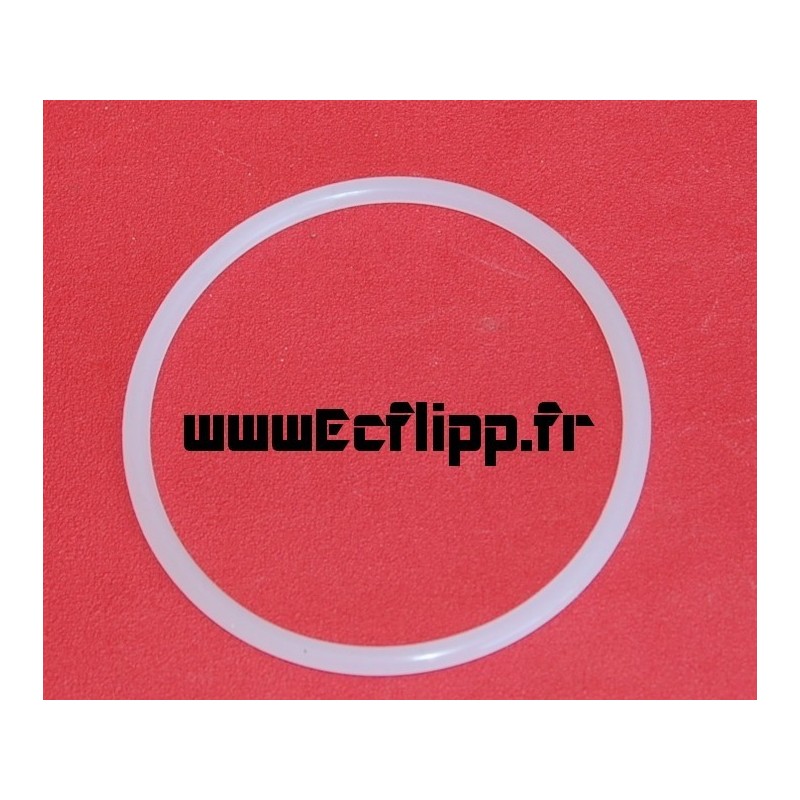 4"  silicone transparent