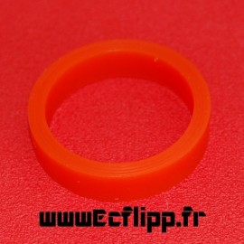 Flipper silicone 3/8*1-1/2" orange