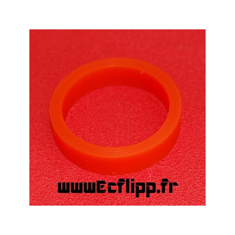 Flipper silicone 3/8*1-1/2" orange
