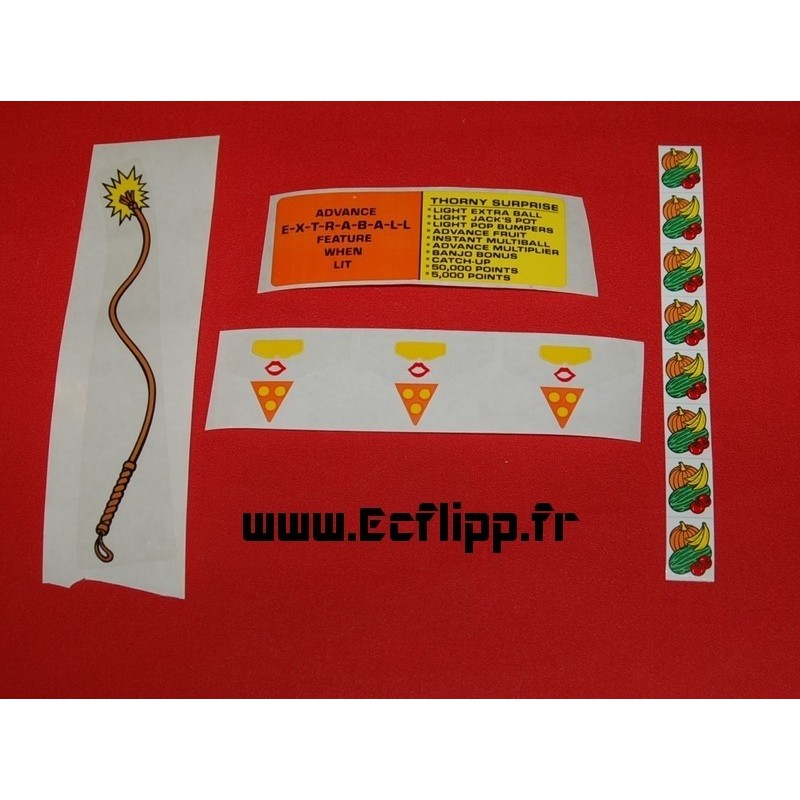 Autocollants  Cactus Jacks set parciel