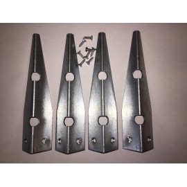 Protecteur de caisse métal set de 4