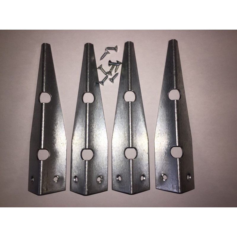 Protecteur de caisse métal set de 4