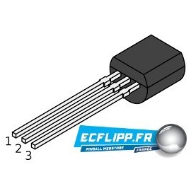 10x  transistor BC558 ( pnp ) 