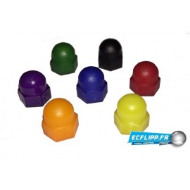 Nut plastique violet