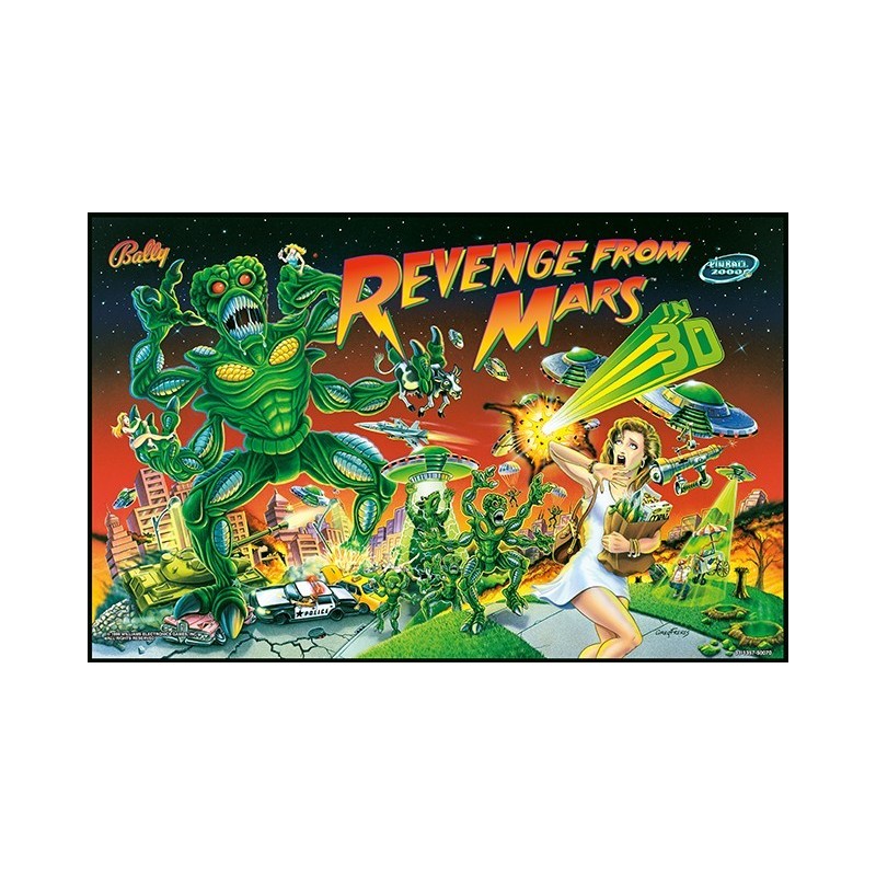 3D translite  Revenge from Mars