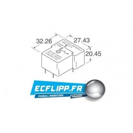 Relais simple sys 11 en 24 volts
