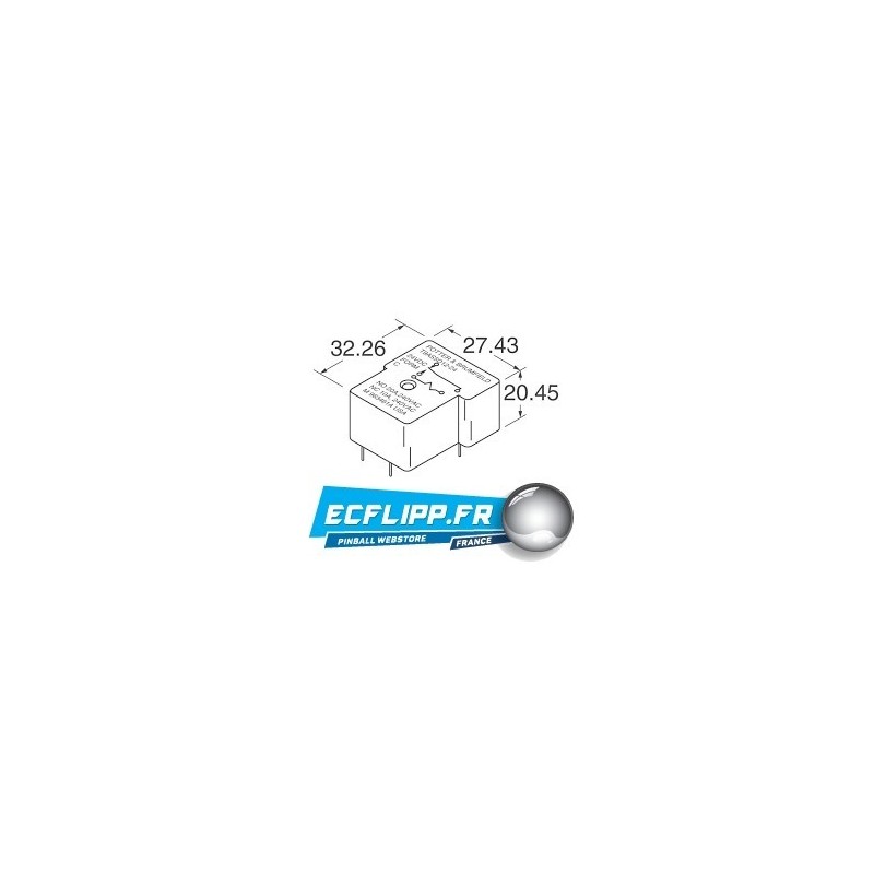 Relais simple sys 11 en 24 volts