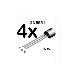 4x transstor 2N5551