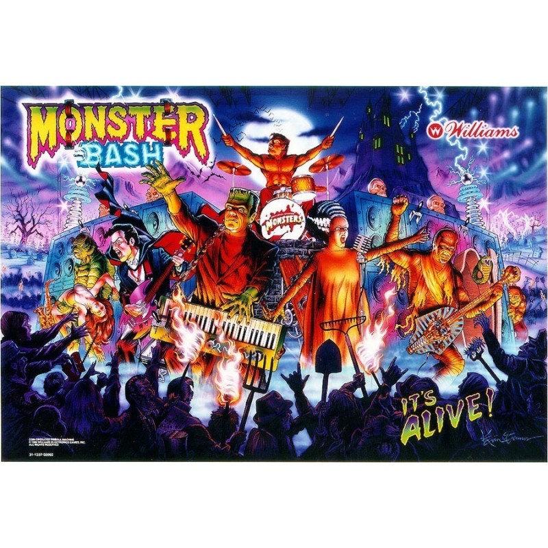 Translite Monster Bash  ( Williams 1998 )  