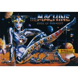 Translite Bride of Pinbot ( BOP 1991 Williams ) 