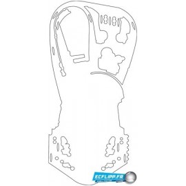 Playfield protector Monster Bash