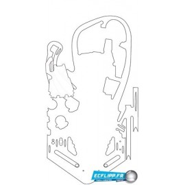 Playfield protector Twilight Zone 