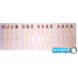Set de 15 cibles pour flipper Joker Poker
