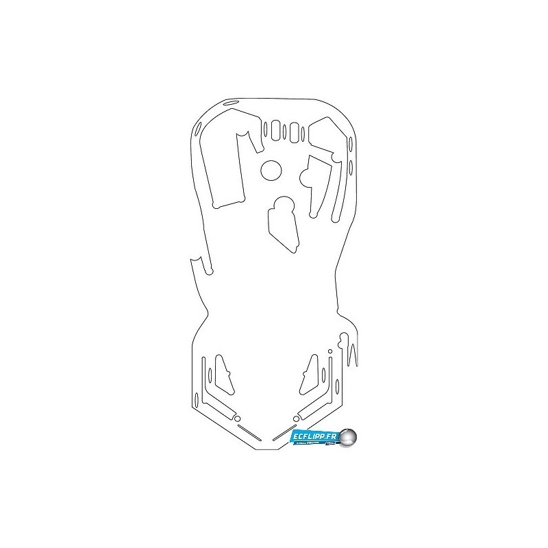 Playfield protector Lethal Weapon 3 