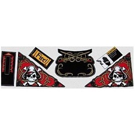 Decals d'apron Black Rose Bally